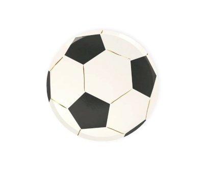 8 Piatti Carta Soccer