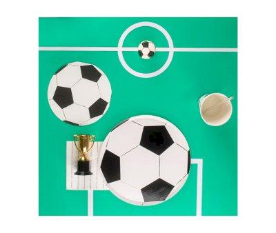 8 Piatti Carta Soccer