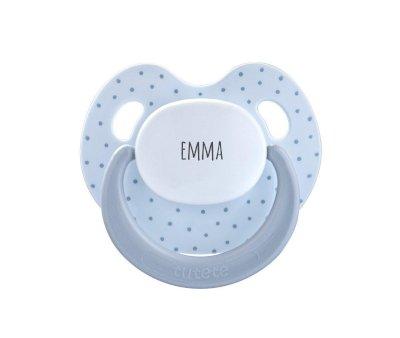 1 Retro Slimline Personalizado Blue Dots