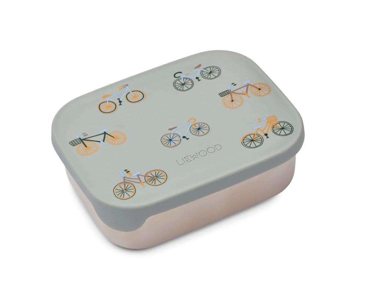 Caja De Almuerzo Arthur Bicycle Cloud Blue