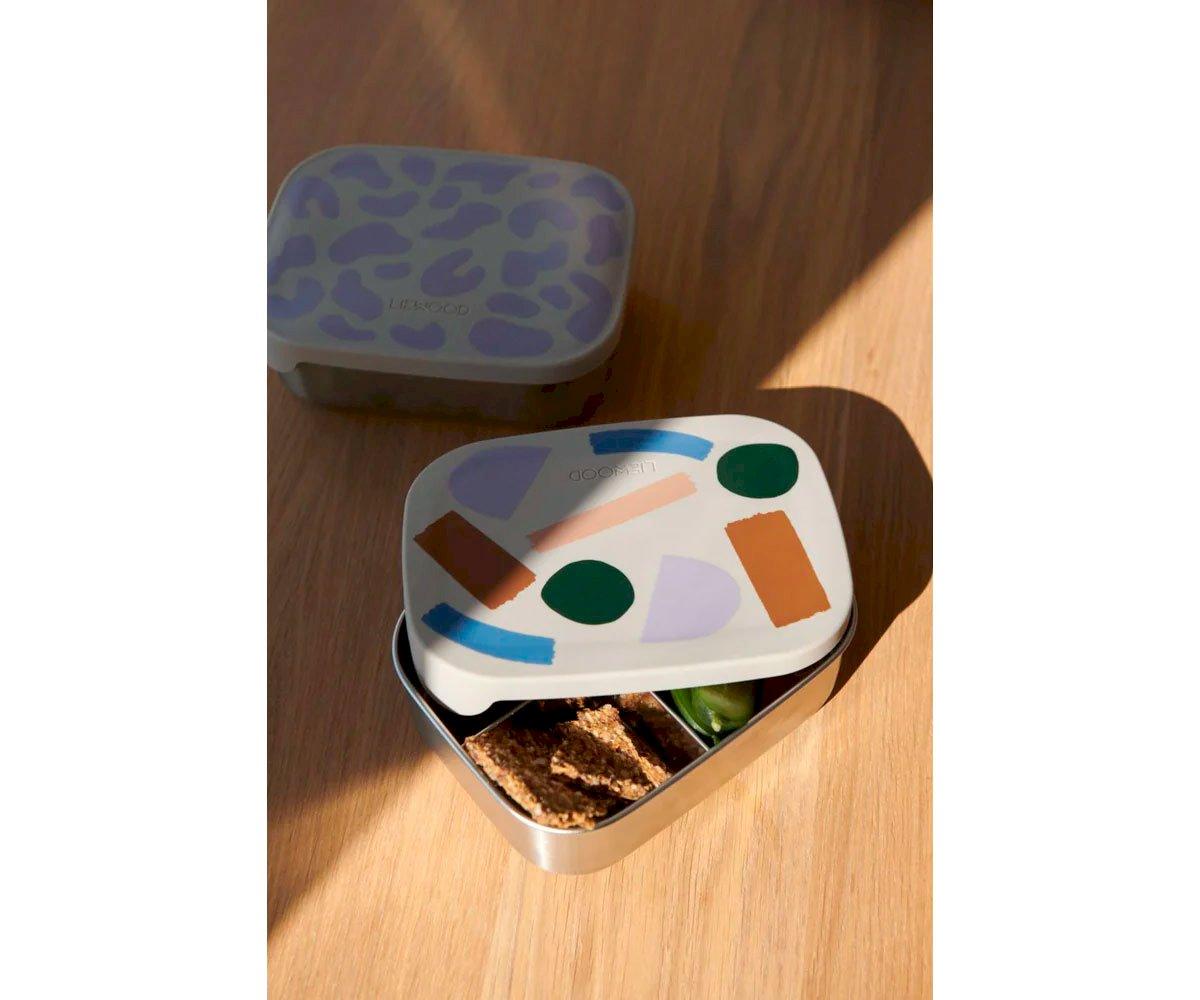 LIEWOOD ARTHUR LUNCHBOX Paint stroke / Sandy LIEWOOD ARTHUR LUNCHBOX Paint stroke / Sandy