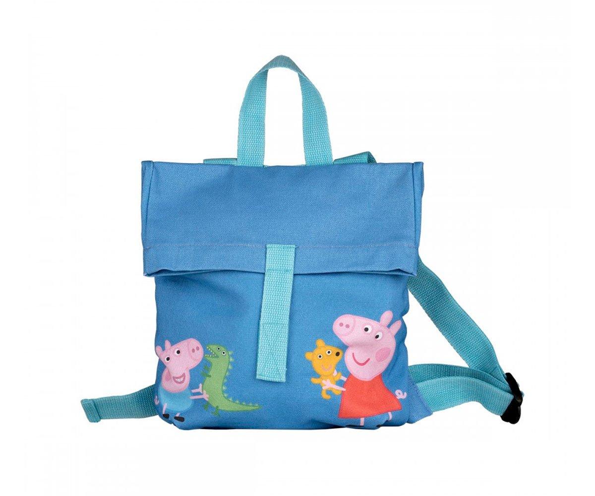 Mini-sac à Dos Peppa Pig Bleu - Personnalisé