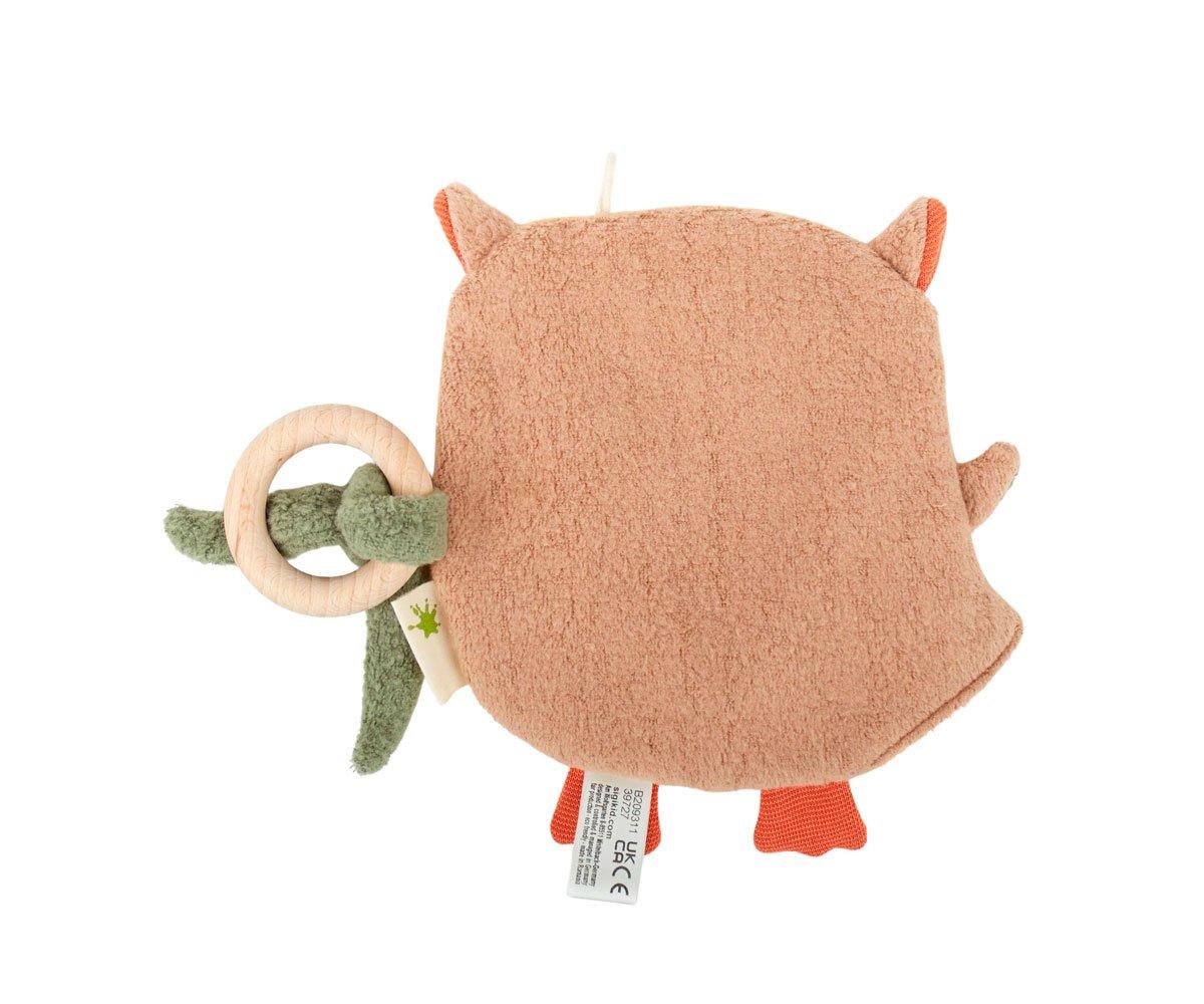 Mini Doudou anneau de dentition Owl Green - Tutete