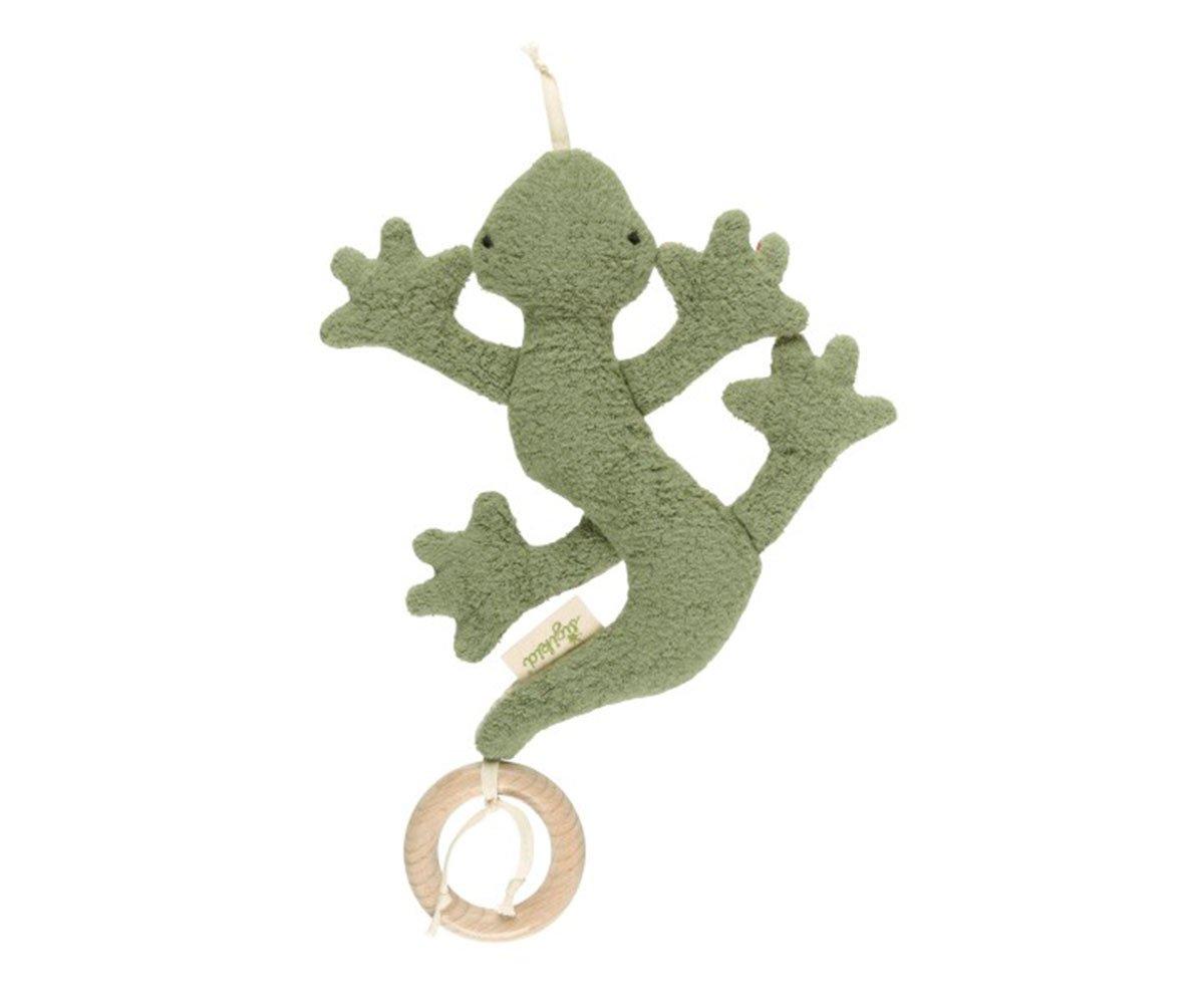 Mini Doudou Anneau De Dentition Lizard Green