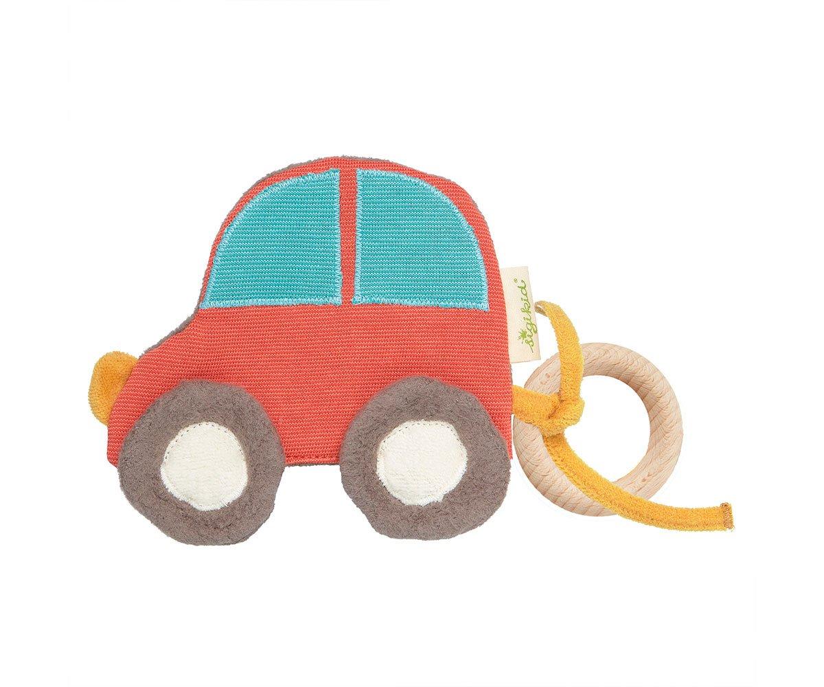 Mini Doudou-Teether Car Green