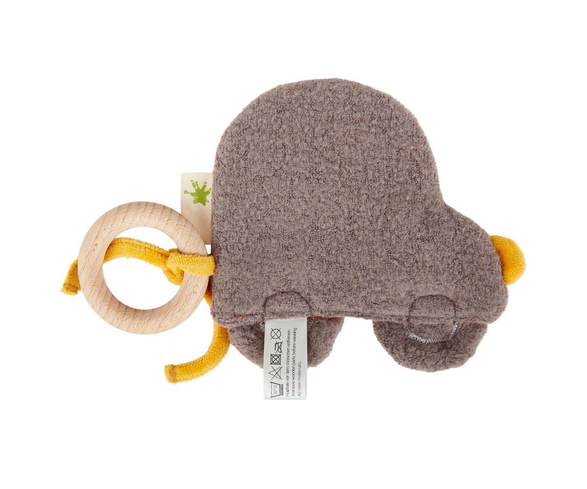 Mini Doudou-Teether Car Green