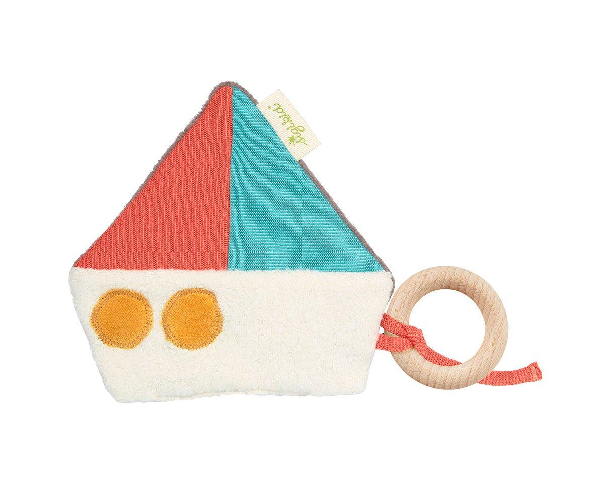 Mini Doudou-Mordedor Boat Green