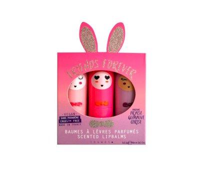 Balsamo Labbra Vegano Forever Friends 3 pezzi