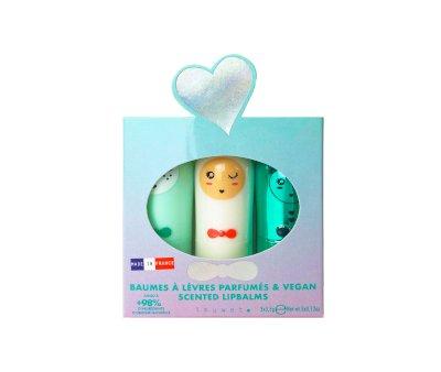 Balsamo Labbra Vegano Seashell 3 pezzi