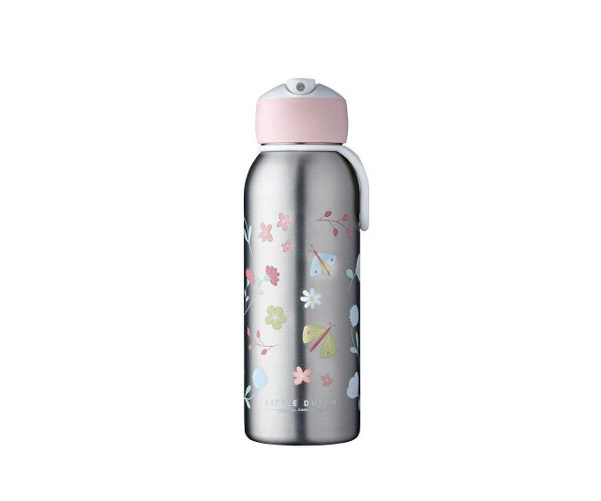 Botella Térmica Campus Flip-Up Flowers & Butterflies 350 ml - Tutete