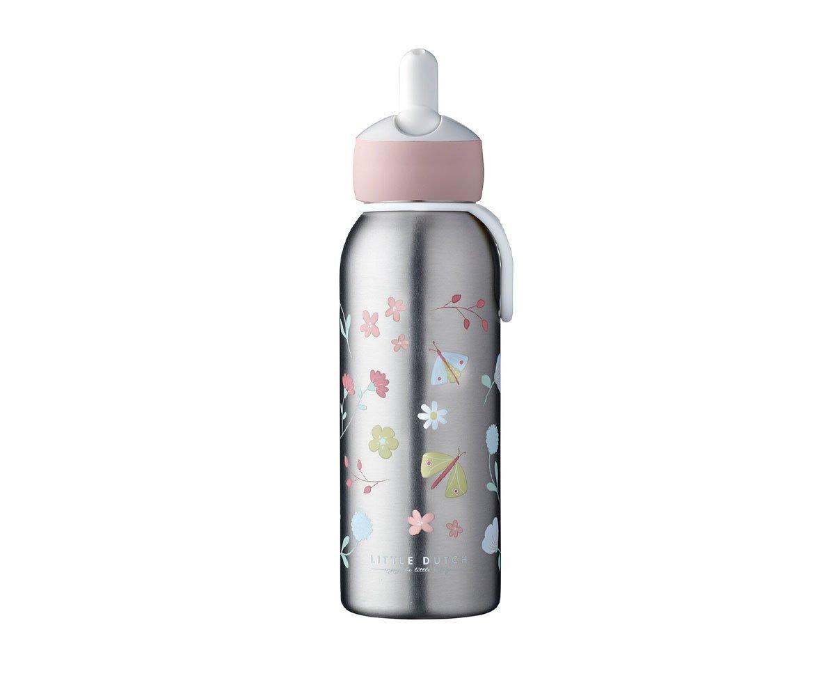 Botella Térmica Campus Flip-Up Flowers & Butterflies 350 ml - Tutete