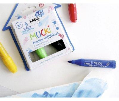 5 Rotuladores Mucki Pixie Efecto Acuarela