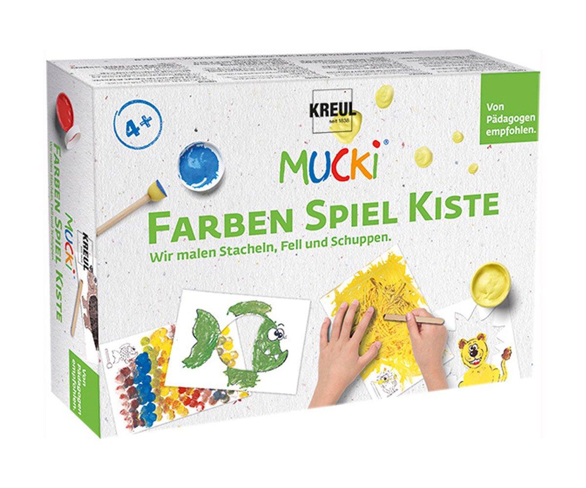 Kit Pintura Mucki Pintamos Púas, Pelo Y Escamas