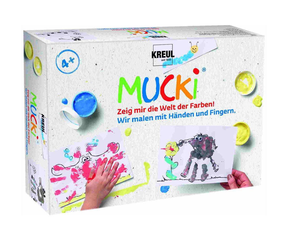 Kit Pintura Mucki Manos y Dedos