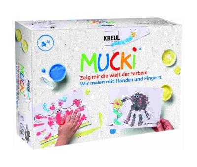 Kit Mucki Dipingi Animali con Mani e Dita