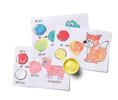 Kit Pintura Mucki Pintamos, Mezclamos y Estampamos