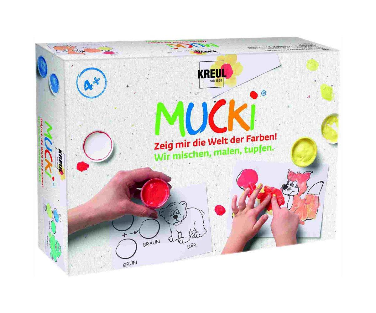 Kit De Peinture Mucki : Nous Peignons, Mélangeons Et Imprimons