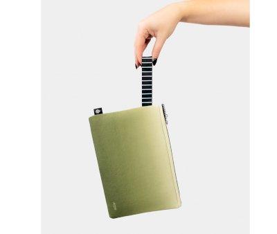 Busta Toilette Imbottita Grande Calm Green