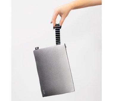 Busta Toilette Imbottita Grande Calm Gray