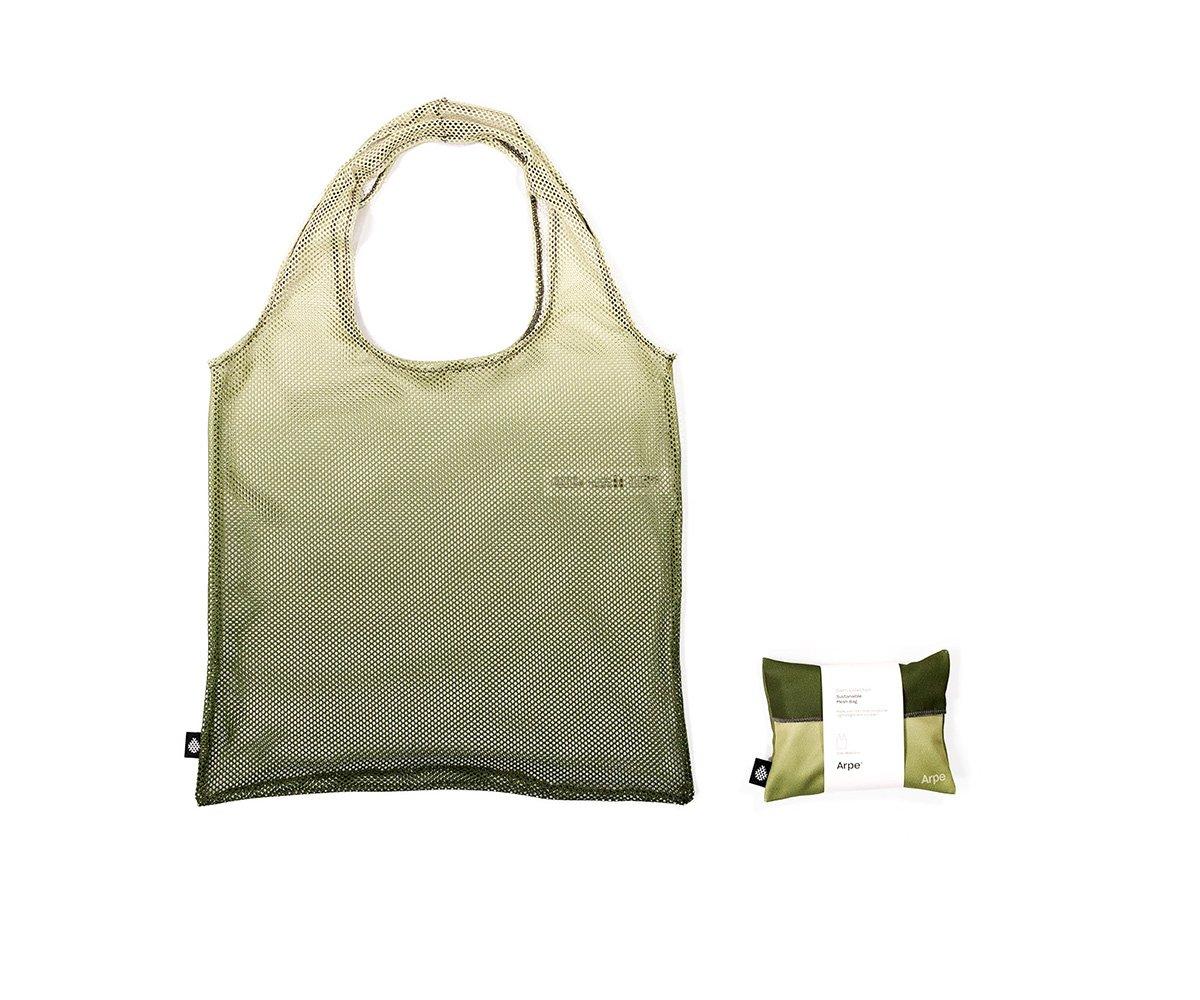 Borsa Shopping Mesh Calm Green