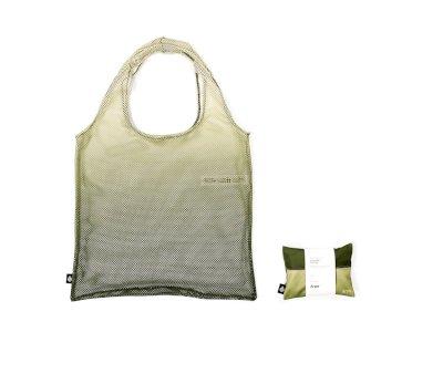 Borsa Shopping Mesh Calm Green