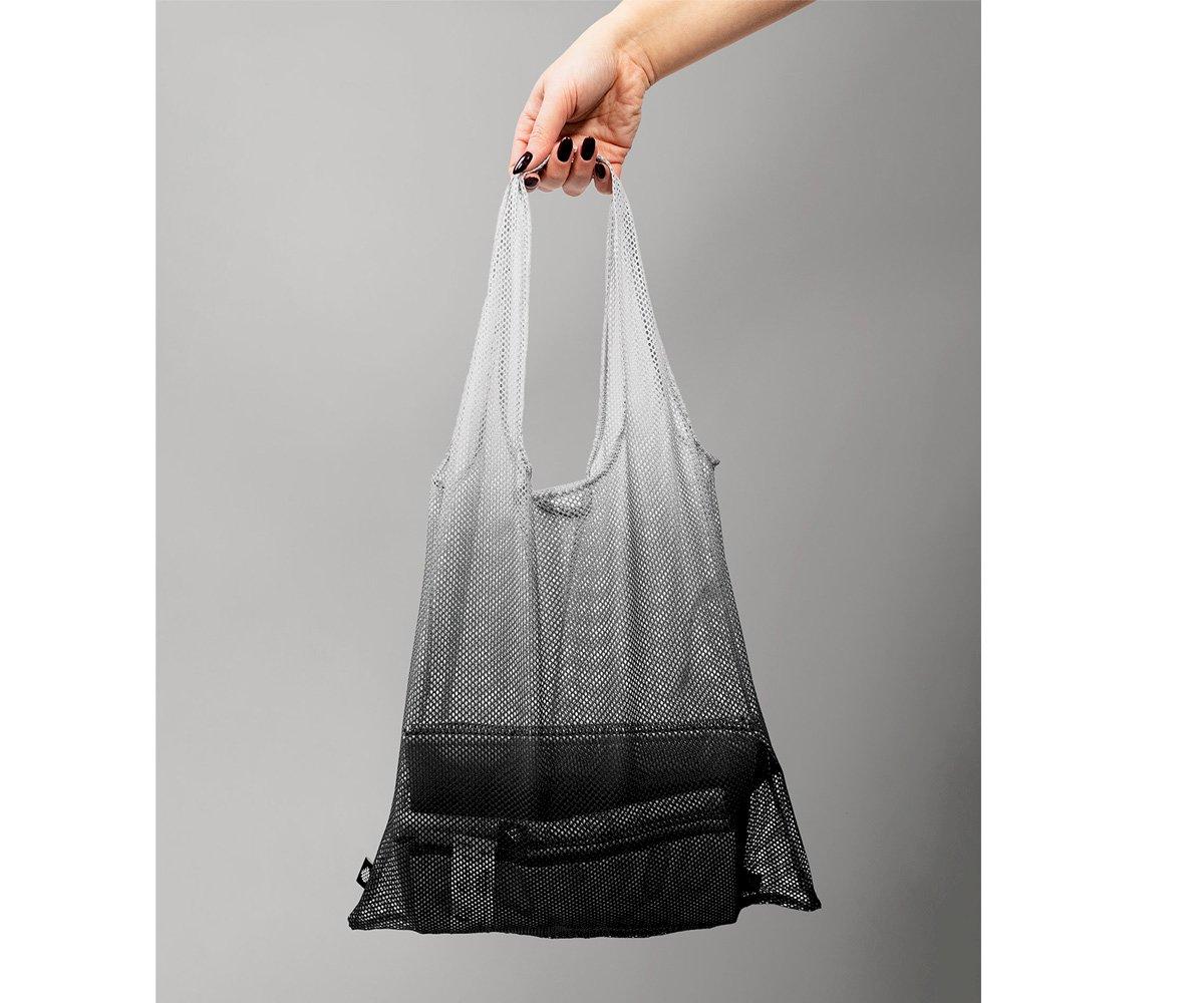 Borsa Shopping Mesh Calm Grey