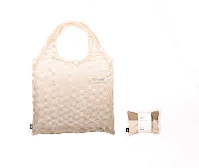 Borsa Shopping Mesh Calm Cream