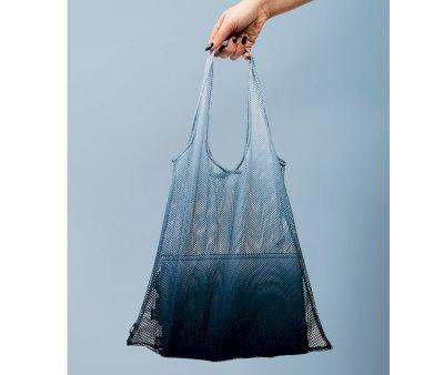 Borsa Shopping Mesh Calm Blue