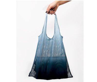 Borsa Shopping Mesh Calm Blue