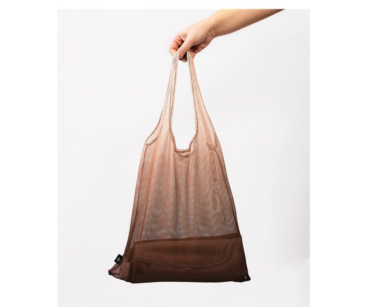 Borsa Shopping Mesh Calm Brown