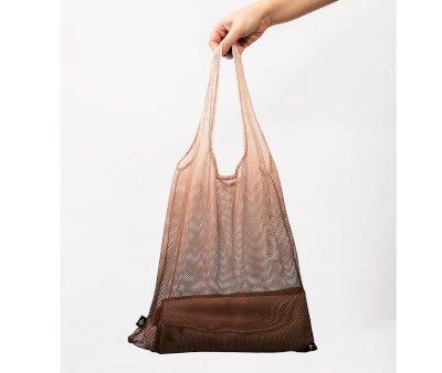 Borsa Shopping Mesh Calm Brown