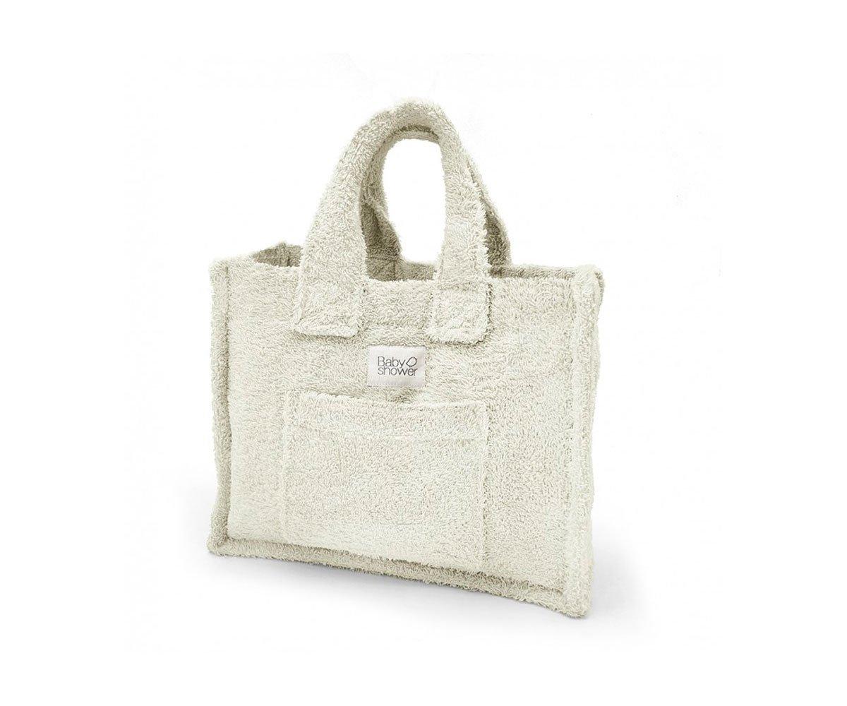 Borsa Spiaggia Tiny Terry Beige