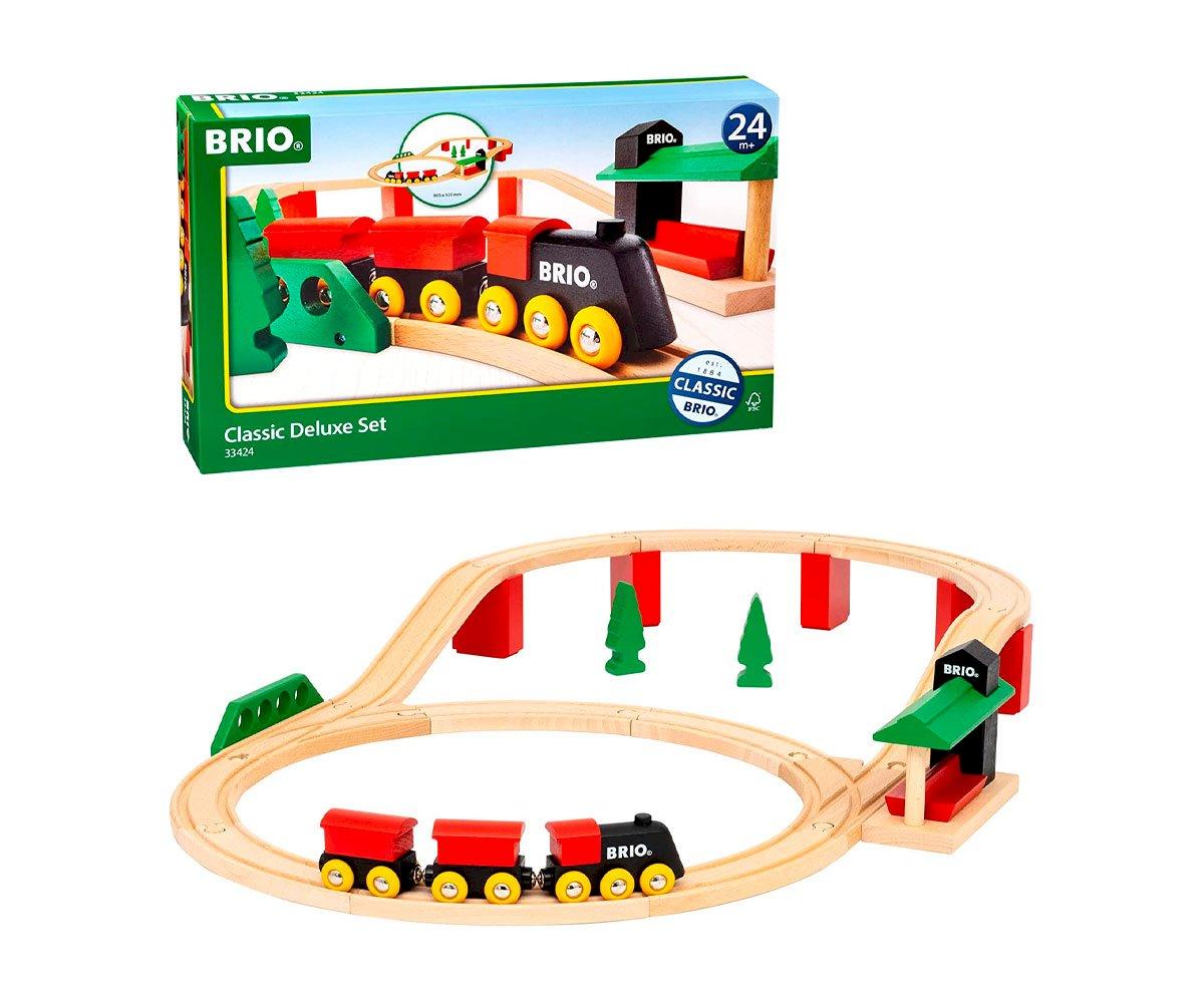 Set Circuito De Tren Clásico Deluxe