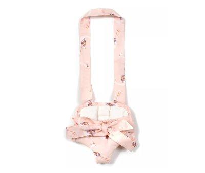 Mochila Beb Peackocs Roses para bonecas
