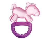 Anneau de Dentition Refroidissement Cheval Rose