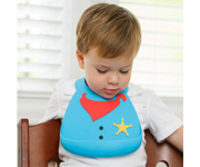 Bavoir en Silicone Sheriff