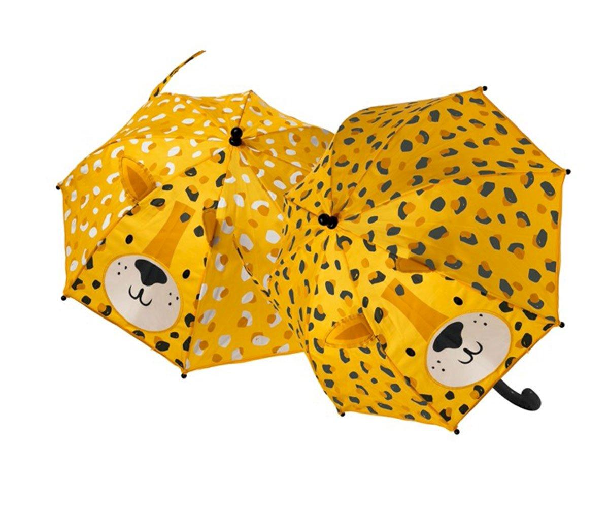 Ombrello Cambia Colori 3D Leopardo