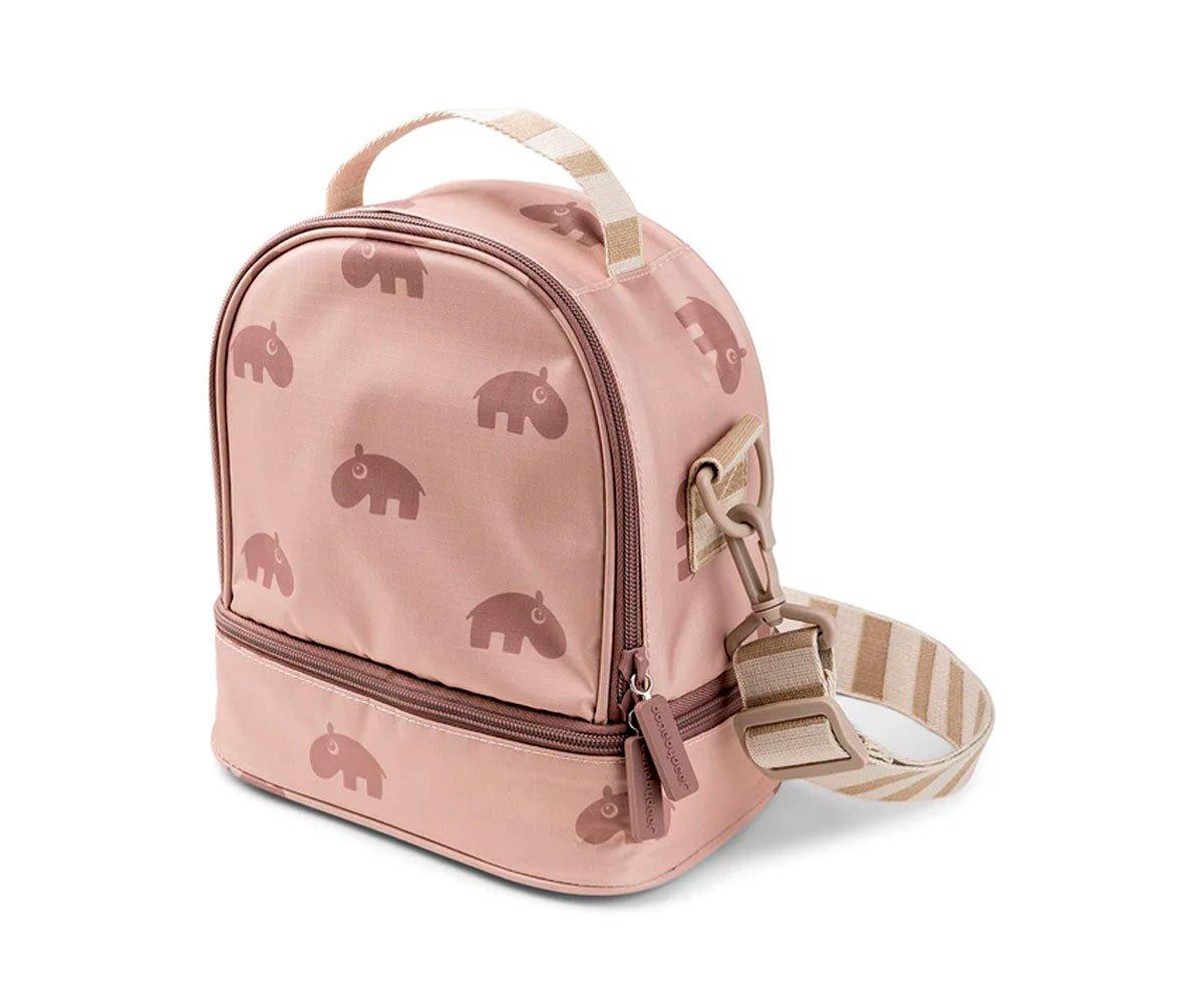 Sac de voyage enfant rose poudré (personnalisable)