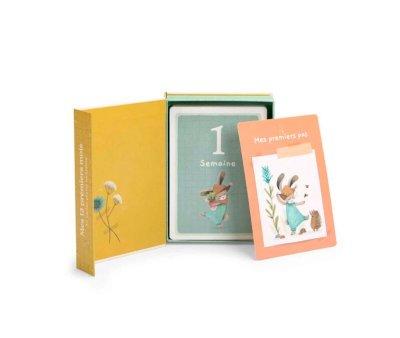 Tarjetas Mis Primeros 12 Meses Petits Lapins