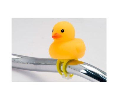 Ring Bath Duck with Deko Teddy Bear Helmet