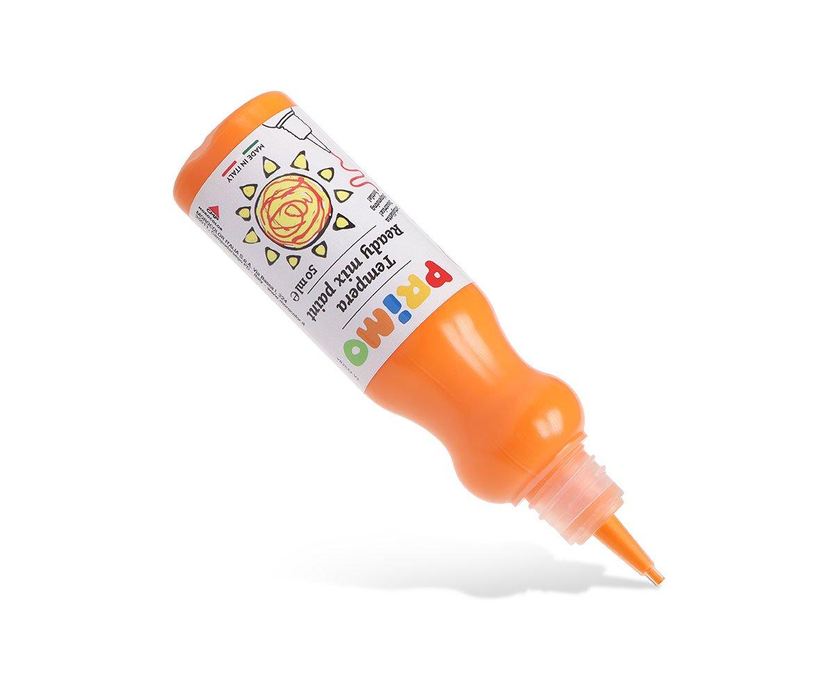 Tempera Primo Bottiglia Con Dosatore 50ml Arancio