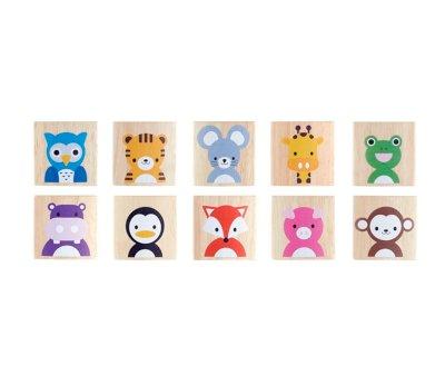 Juego de Memoria Animales Plantoys