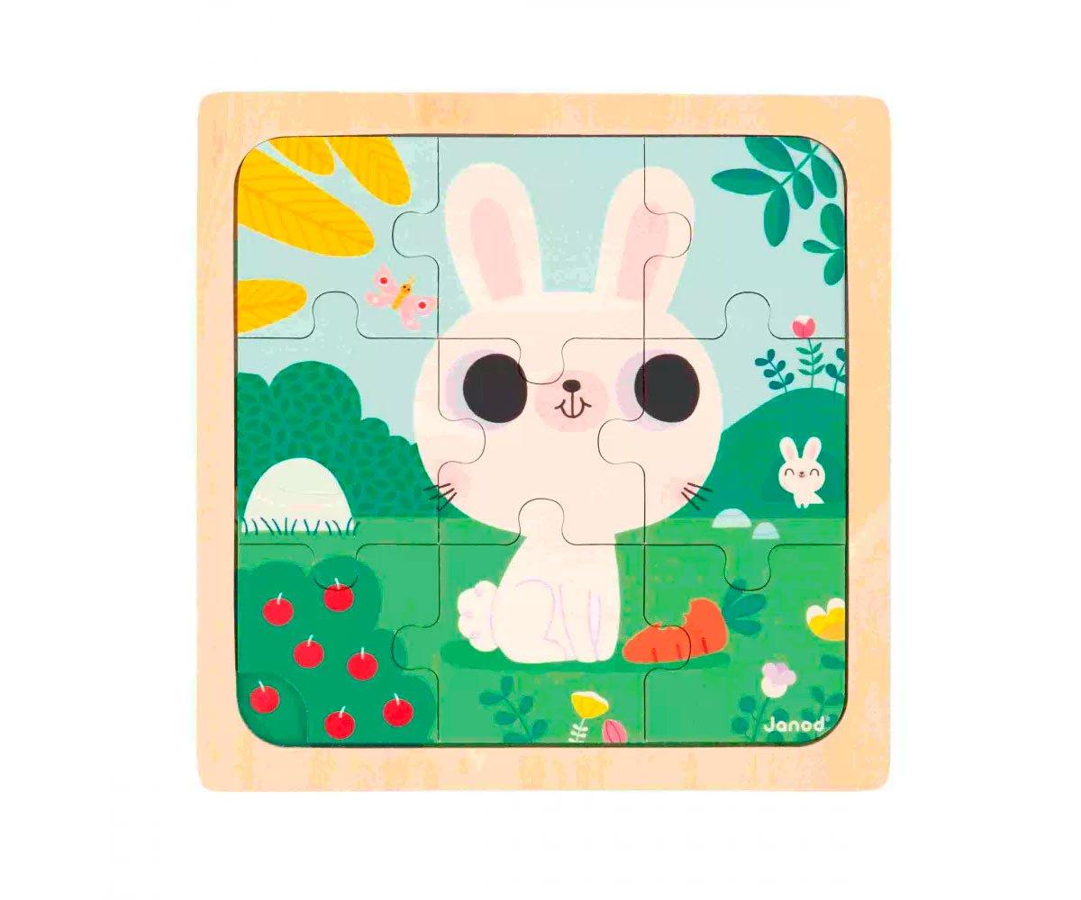 Puzzle Le Lapin Blanc