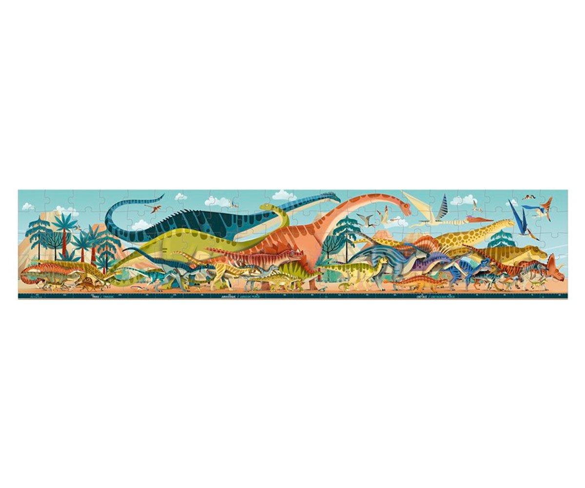 Puzzle Panoramico Dinos 100pz