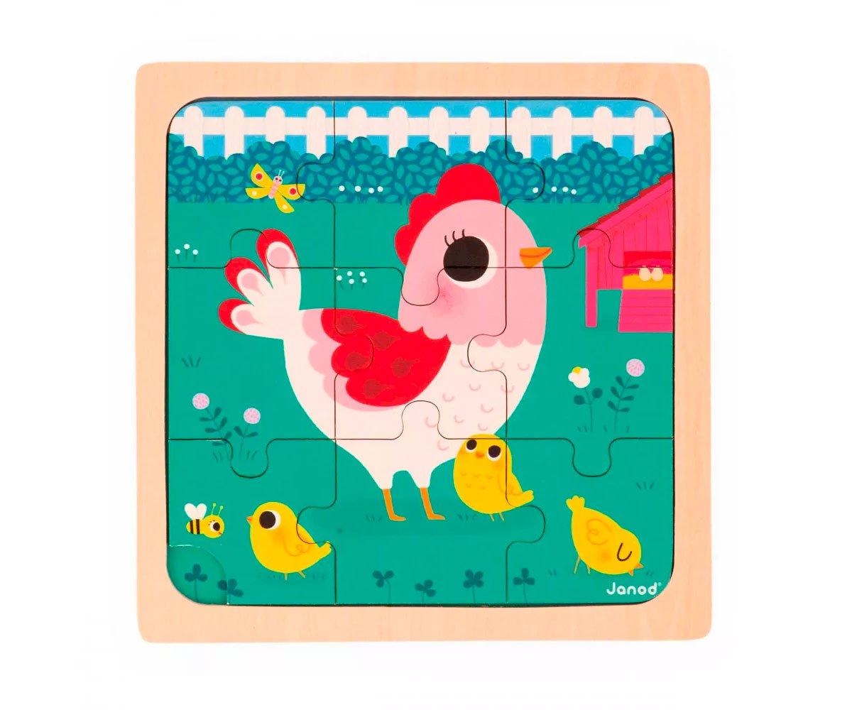 Puzzle Henriette Chicken