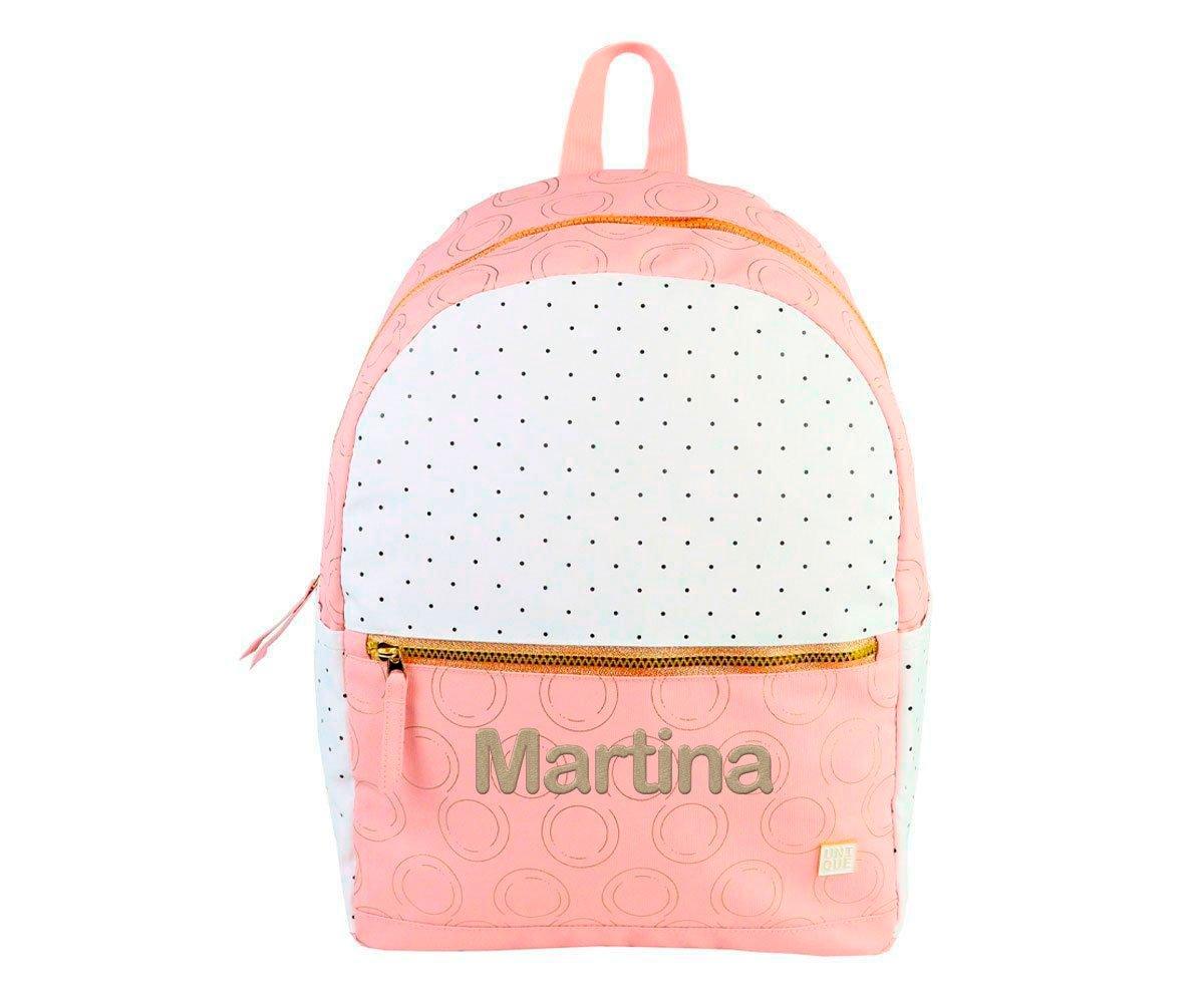 Mochila Grande Unique Blush Personalizable