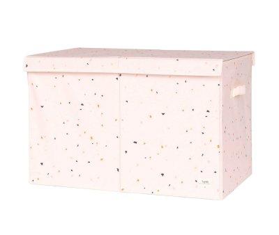 Baule Giocattoli Pieghevole Riciclato Cream Terrazzo