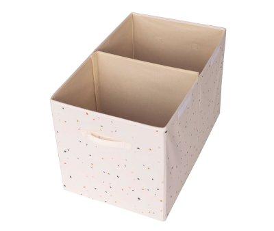 Baule Giocattoli Pieghevole Riciclato Cream Terrazzo