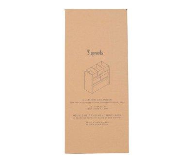Mobile Organizer con Ceste Rosa Chiaro Terrazzo