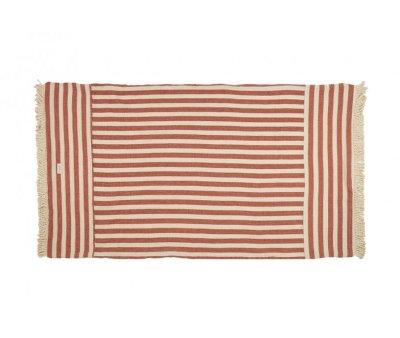 Toalla de Playa Portofino Rusty Red Stripes